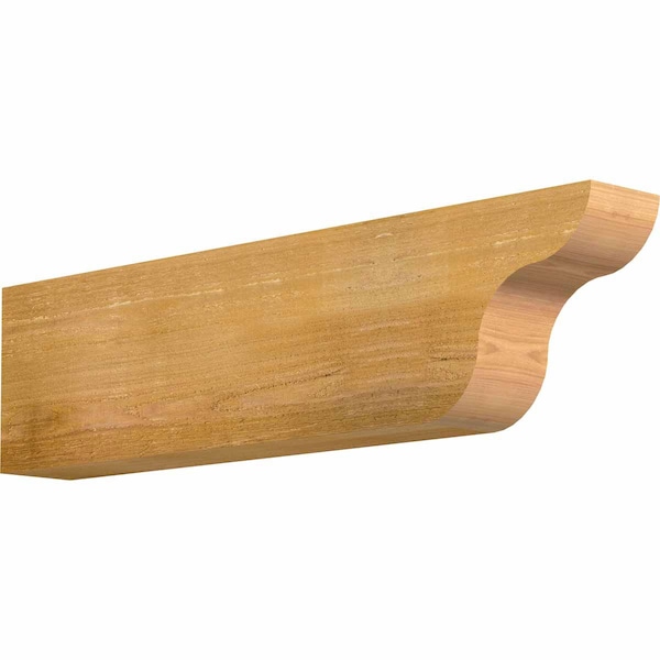 Ekena Millwork Carmel Rough Sawn Rafter Tail, Western Red Cedar, 4"W x 8"H x 32"L RFT04X08X32CAR00RWR - main